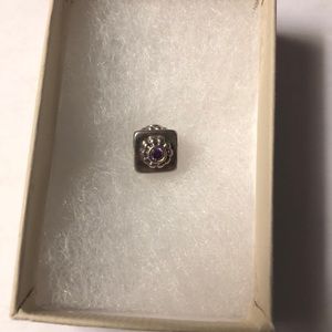Purple gem bead